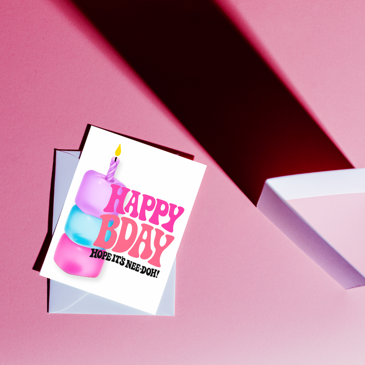 Happy Bday Hope It's Nee-Doh! Greeting Card