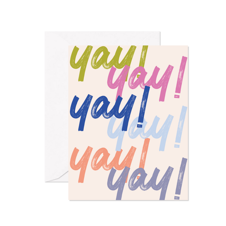 Yay! Greeting Card