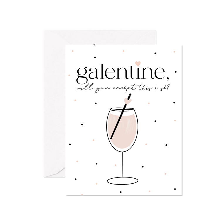 Galentine Greeting Card