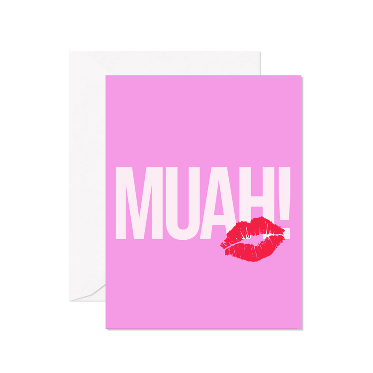 Muah! Greeting Card