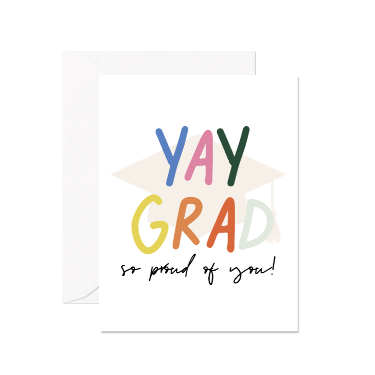 Yay Grad Greeting Card