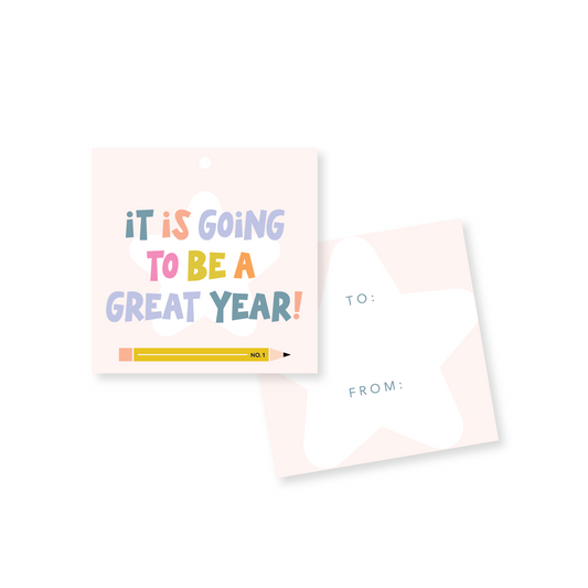 It's Going To Be A Great Year Gift Tags