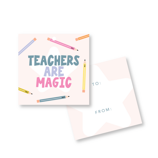 Teachers are Magic Gift Tags