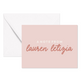 A Note From Personalized Note Cards