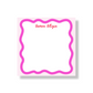 Ruffle Border Personalized Notepad